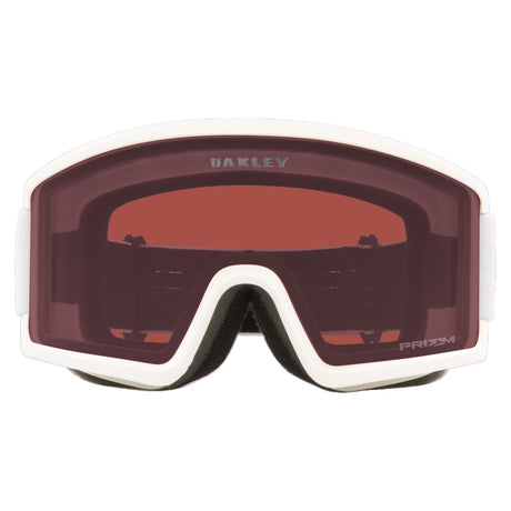 Oakley Target Line M Ski Goggles Matte Black/Prizm Dark Grey-Matte White/Prizm Dark Grey - 53 Degrees North 
