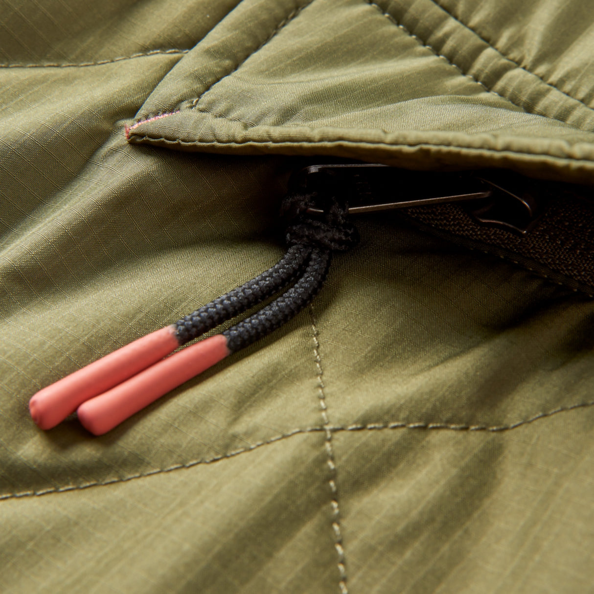 Passenger Men's Oceanic Recycled Insulated Half Zip Jacket Black/Retro Orange / Small-Black/Retro Orange / Medium-Black/Retro Orange / Large-Black/Retro Orange / X-Large-Black/Khaki / Small #- 53 Degrees North 