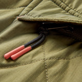 Passenger Men's Oceanic Recycled Insulated Half Zip Jacket Black/Retro Orange / Small-Black/Retro Orange / Medium-Black/Retro Orange / Large-Black/Retro Orange / X-Large-Black/Khaki / Small #- 53 Degrees North 