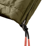 Passenger Men's Oceanic Recycled Insulated Half Zip Jacket Black/Retro Orange / Small-Black/Retro Orange / Medium-Black/Retro Orange / Large-Black/Retro Orange / X-Large-Black/Khaki / Small #- 53 Degrees North 