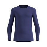 Odlo Men's Active Warm Baselayer Crew Neck Baselayer Skipper Blue / Small-Skipper Blue / Medium-Skipper Blue / Large-Skipper Blue / X-Large-Skipper Blue / XX-Large - 53 Degrees North 