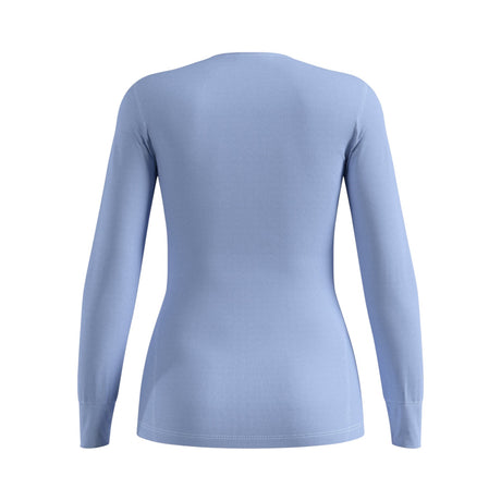 Odlo Women's Active Warm Baselayer Top Crew Neck Blue Heron / X-Small-Blue Heron / Small-Blue Heron / Medium-Blue Heron / Large-Blue Heron / X-Large - 53 Degrees North 