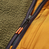 Passenger Men's Offgrid 2.0 Half Zip Recycled Sherpa Fleece Dark Olive / Small-Dark Olive / Medium-Dark Olive / Large-Dark Olive / X-Large #- 53 Degrees North 