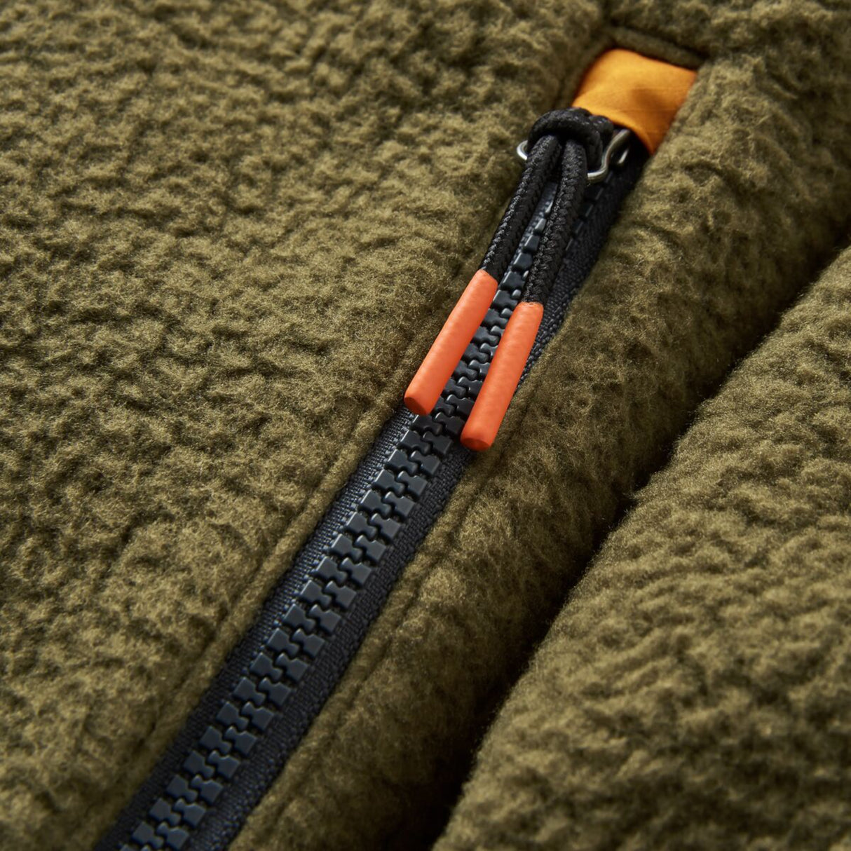 Passenger Men's Offgrid 2.0 Half Zip Recycled Sherpa Fleece Dark Olive / Small-Dark Olive / Medium-Dark Olive / Large-Dark Olive / X-Large #- 53 Degrees North 