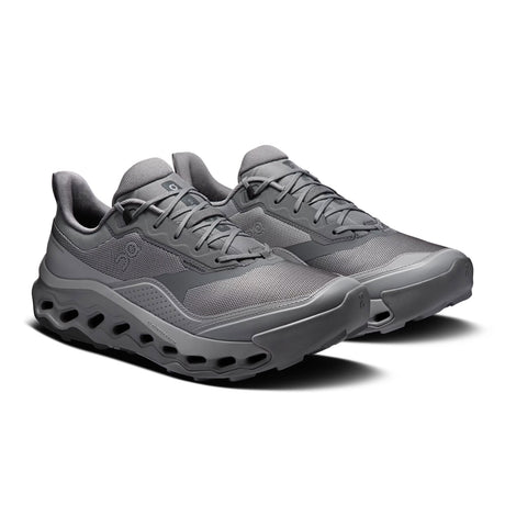 On Running Men's Cloudhorizon 2 Waterproof Hiking Shoes Rock/Alloy / UK 8 - 53 Degrees North
