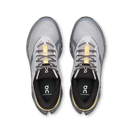 On Running Men's Cloudrunner 3 Running Shoes Platinum/Squash / UK 8 - 53 Degrees North