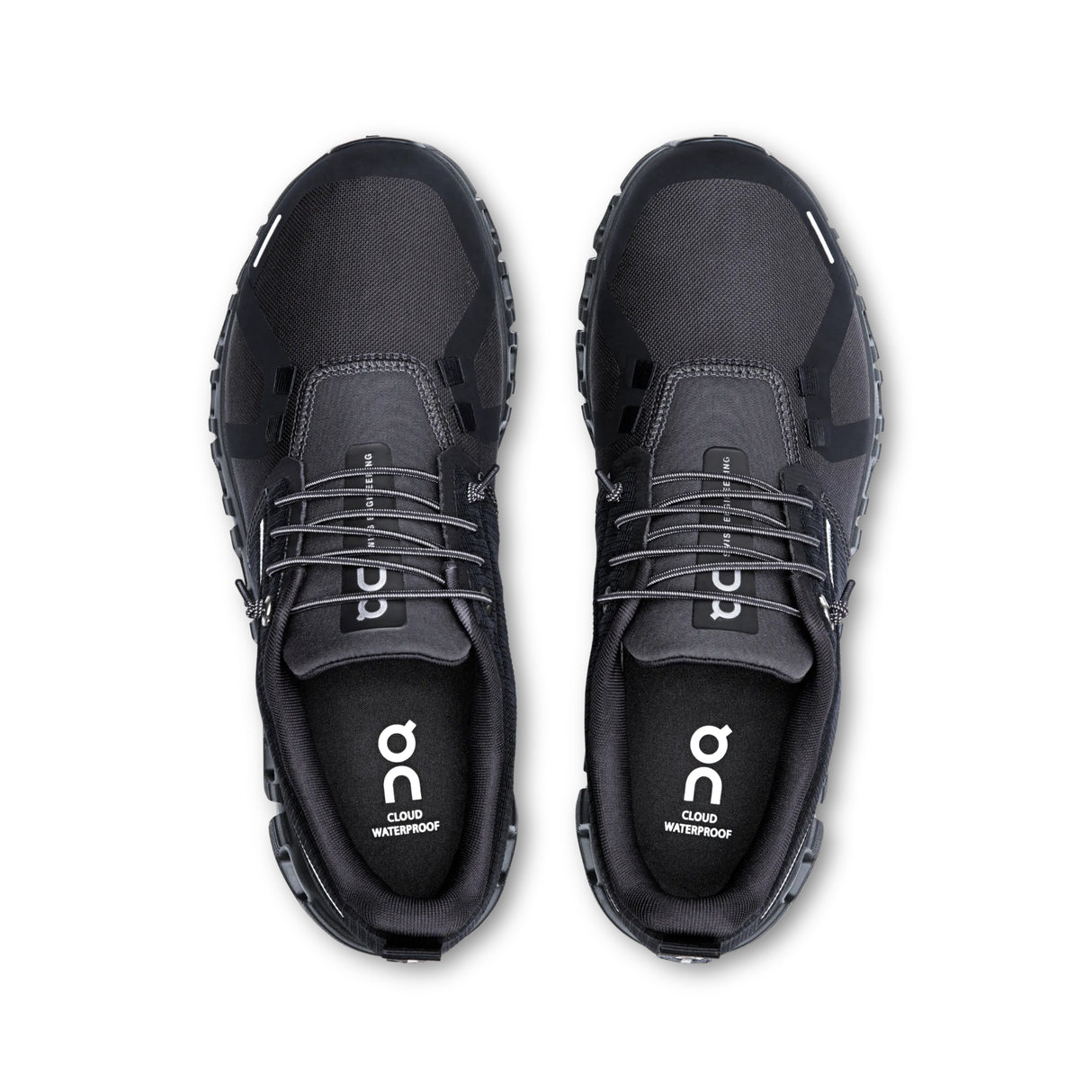 On Running Women's Cloud 6 Waterproof Shoes Black/Black / UK 4 - 53 Degrees North