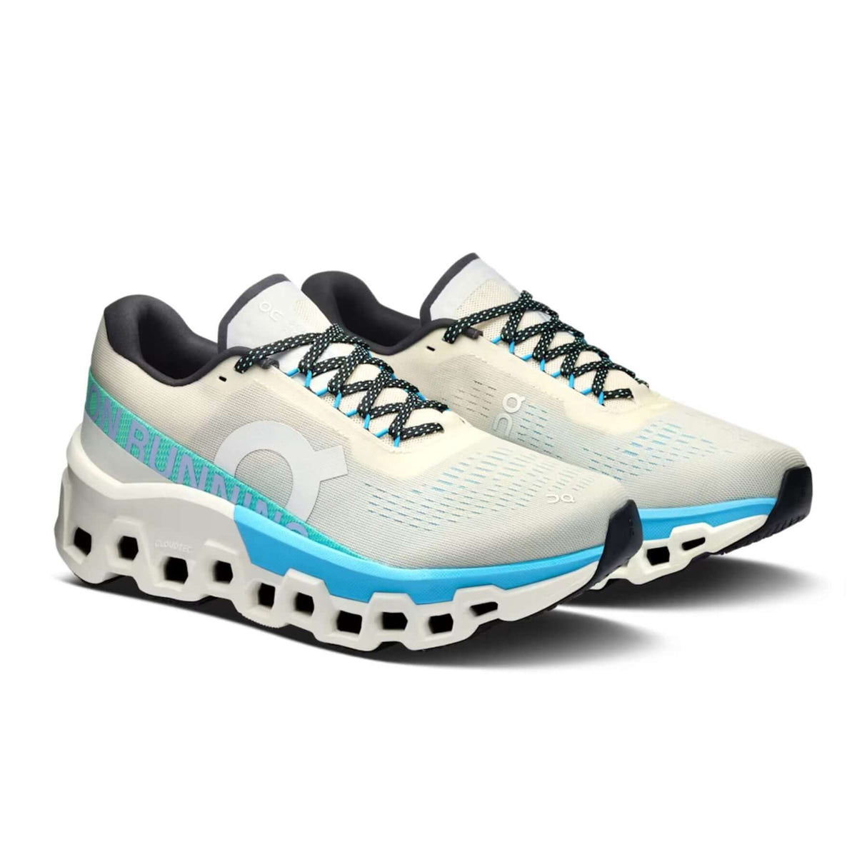On Running Women's Cloudmonster 2 Road Running Shoes Cream/Horizon / UK 4-Cream/Horizon / UK 5-Cream/Horizon / UK 6-Cream/Horizon / UK 7-Cream/Horizon / UK 8 - 53 Degrees North 