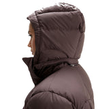 Kathmandu Women's Winterburn Longline Down Coat Taupe / X-Small-Taupe / Small-Taupe / Medium-Taupe / Large-Taupe / X-Large #- 53 Degrees North 