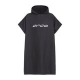 Orca Poncho Towel Black - 53 Degrees North 