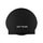 Orca Silicone Swim Cap Black-Hi-Vis Orange - 53 Degrees North 