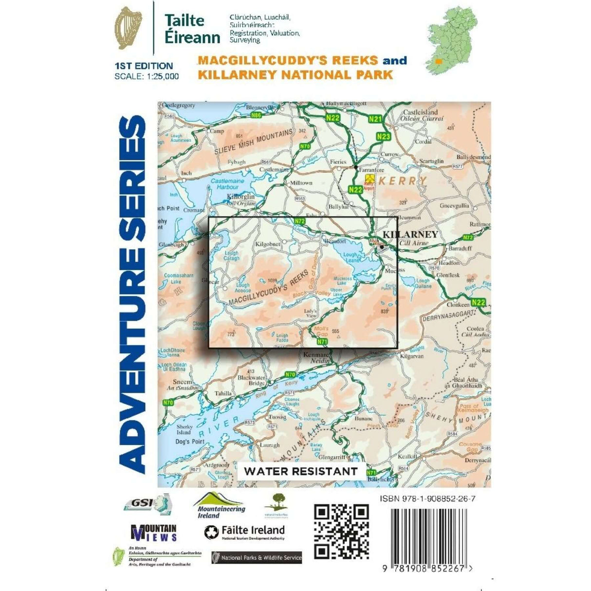 Ordnance Survey Adventure Series - Killarney Default Title - 53 Degrees North 