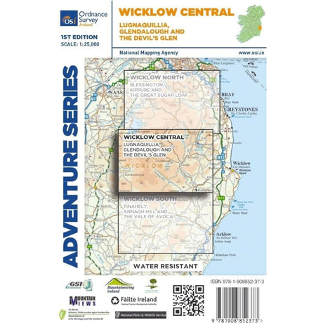 Ordnance Survey Adventure Series - Wicklow Glendalough Default Title - 53 Degrees North 