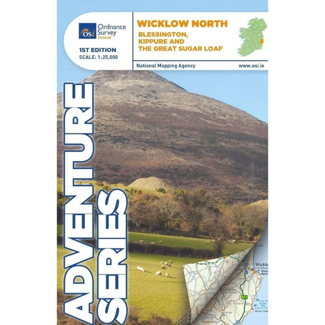 Ordnance Survey Adventure Series - Wicklow North Blessington Default Title - 53 Degrees North 