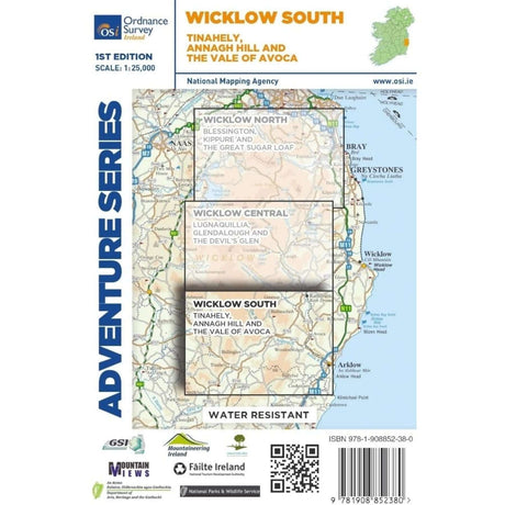 Ordnance Survey Adventure Series - Wicklow South Avoca Default Title - 53 Degrees North 