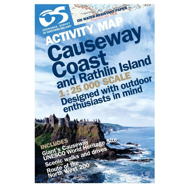 Ordnance Survey Causeway Coast Activity Map Default Title - 53 Degrees North 