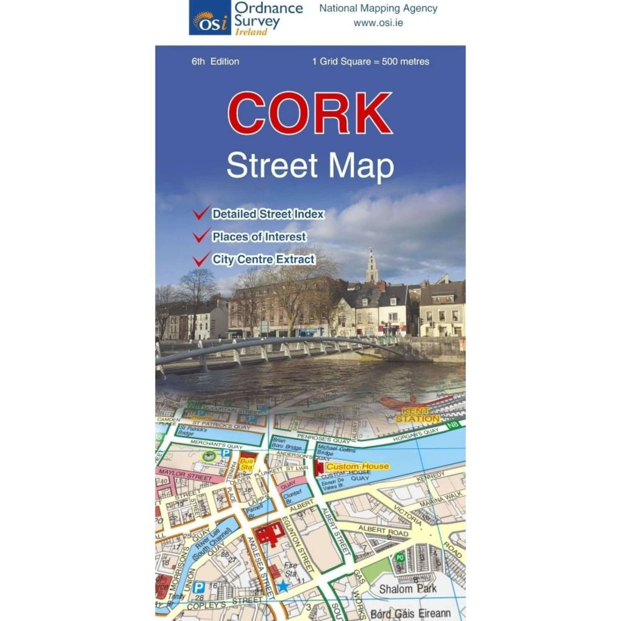 Ordnance Survey Cork Street Map Default Title - 53 Degrees North 