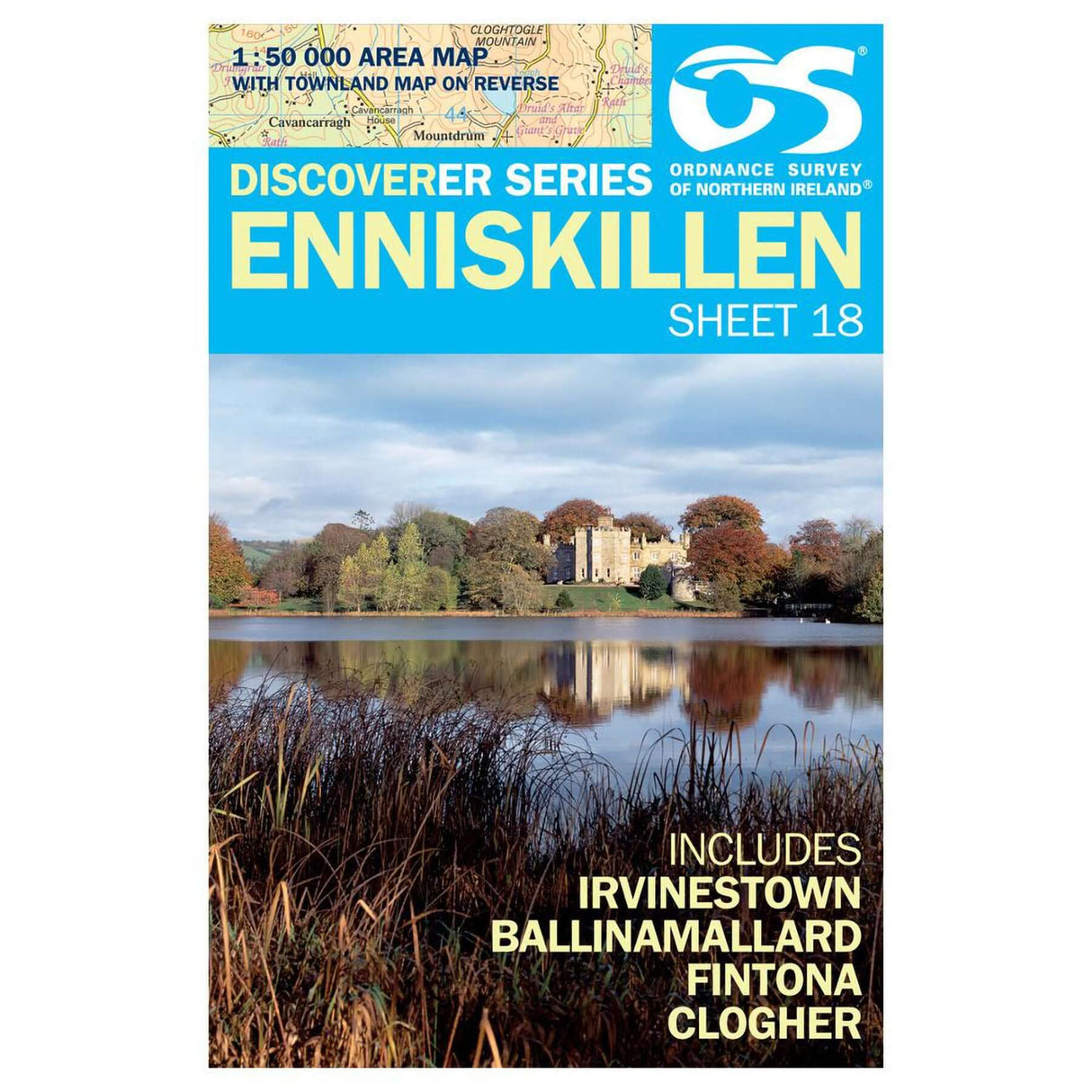 Ordnance Survey Discoverer Series 18 - Enniskillen Default Title - 53 Degrees North 