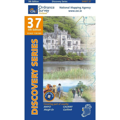 Ordnance Survey Discovery Series 37 - Mayo, Galway Default Title - 53 Degrees North 