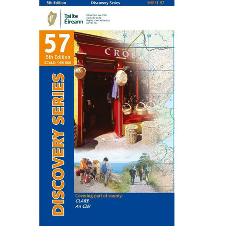 Ordnance Survey Discovery Series 57 - Clare Default Title - 53 Degrees North 