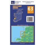 Ordnance Survey Discovery Series 63 - Clare, Kerry Default Title - 53 Degrees North 