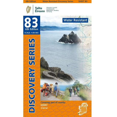 Ordnance Survey Discovery Series 83 - Kerry - Water Resistant Default Title - 53 Degrees North 