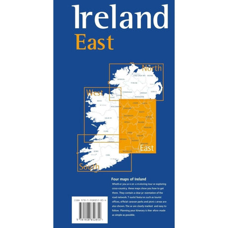 Ordnance Survey Holiday Map 3 - Ireland East Default Title - 53 Degrees North 