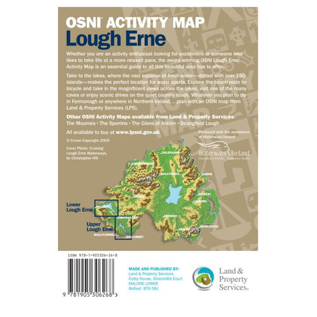 Ordnance Survey Lough Erne Activity Map Default Title - 53 Degrees North 