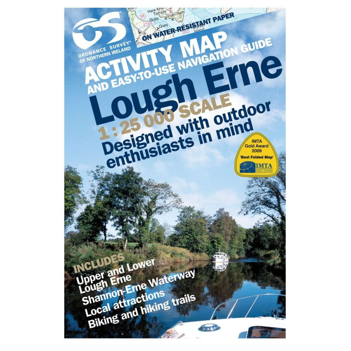 Ordnance Survey Lough Erne Activity Map Default Title - 53 Degrees North 