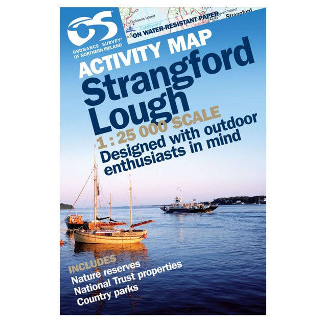 Ordnance Survey Strangford Lough Activity Map Default Title - 53 Degrees North 