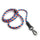 Original Premium Dog Leash Hexachrome Orange/Royal Blue-Brown/Beige - 53 Degrees North 