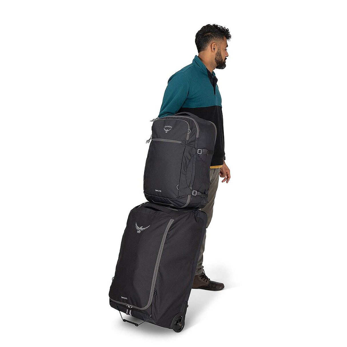 Osprey Daylite Carry-On Travel Pack 44 Black - 53 Degrees North 