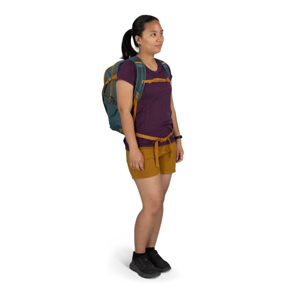 Osprey Daylite Day Backpack Torrent Blue-Black-Concrete Tan-Iris Pink - 53 Degrees North 