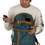 Osprey Daylite Day Backpack Torrent Blue-Black-Concrete Tan-Iris Pink - 53 Degrees North 