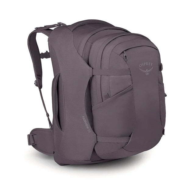 Osprey Fairview 55 Travel Pack Graphite Purple - 53 Degrees North 