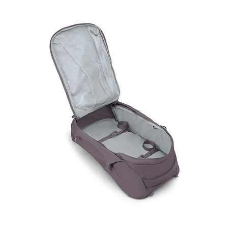 Osprey Fairview 55 Travel Pack Graphite Purple - 53 Degrees North 