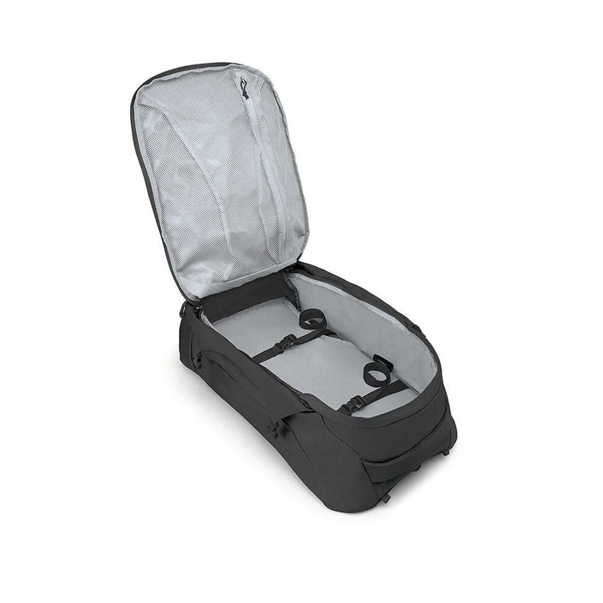 Osprey Farpoint 55 Travel Pack Black-Antique Blue - 53 Degrees North 