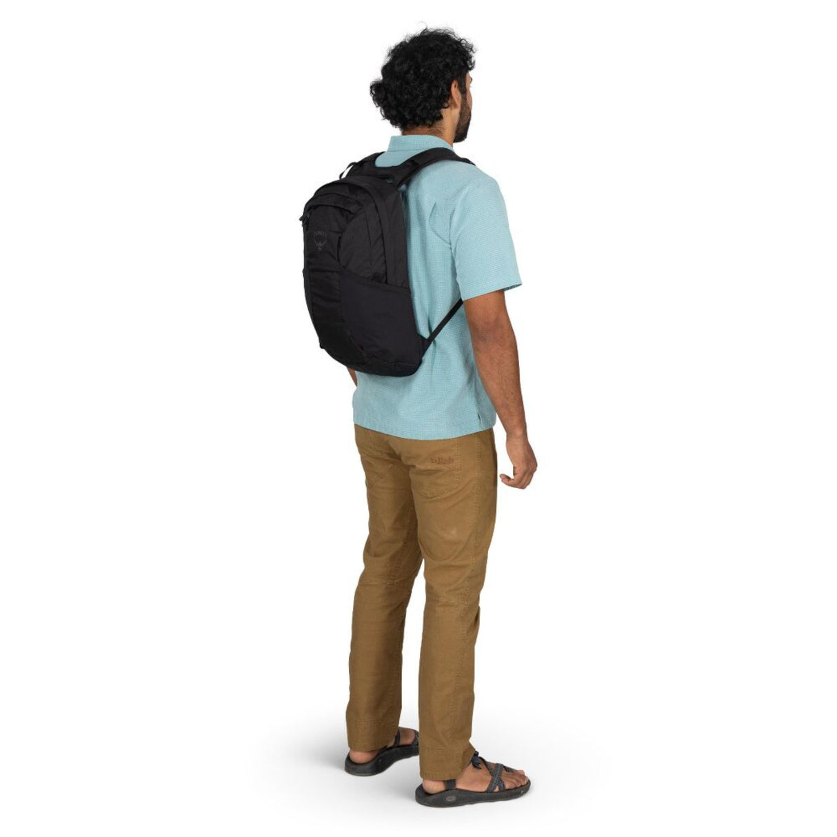 Osprey Farpoint 55 Travel Pack Black-Antique Blue - 53 Degrees North 