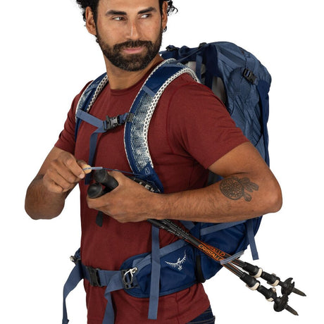 Osprey Hiking Day Backpack Nirvana Blue - 53 Degrees North 
