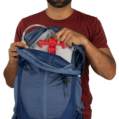Osprey Hiking Day Backpack Nirvana Blue - 53 Degrees North 