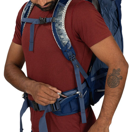 Osprey Hiking Day Backpack Nirvana Blue - 53 Degrees North 