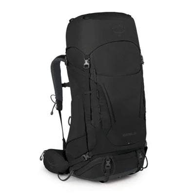 Osprey Kestrel 58 Hiking Backpack Black / Small/Medium-Black / Large/X-Large - 53 Degrees North 