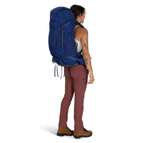 Osprey Kyte 48 Hiking Backpack Serenity Blue / X-Small/Small-Serenity Blue / Medium/Large-Elderberry Purple / X-Small/Small-Elderberry Purple / Medium/Large - 53 Degrees North 