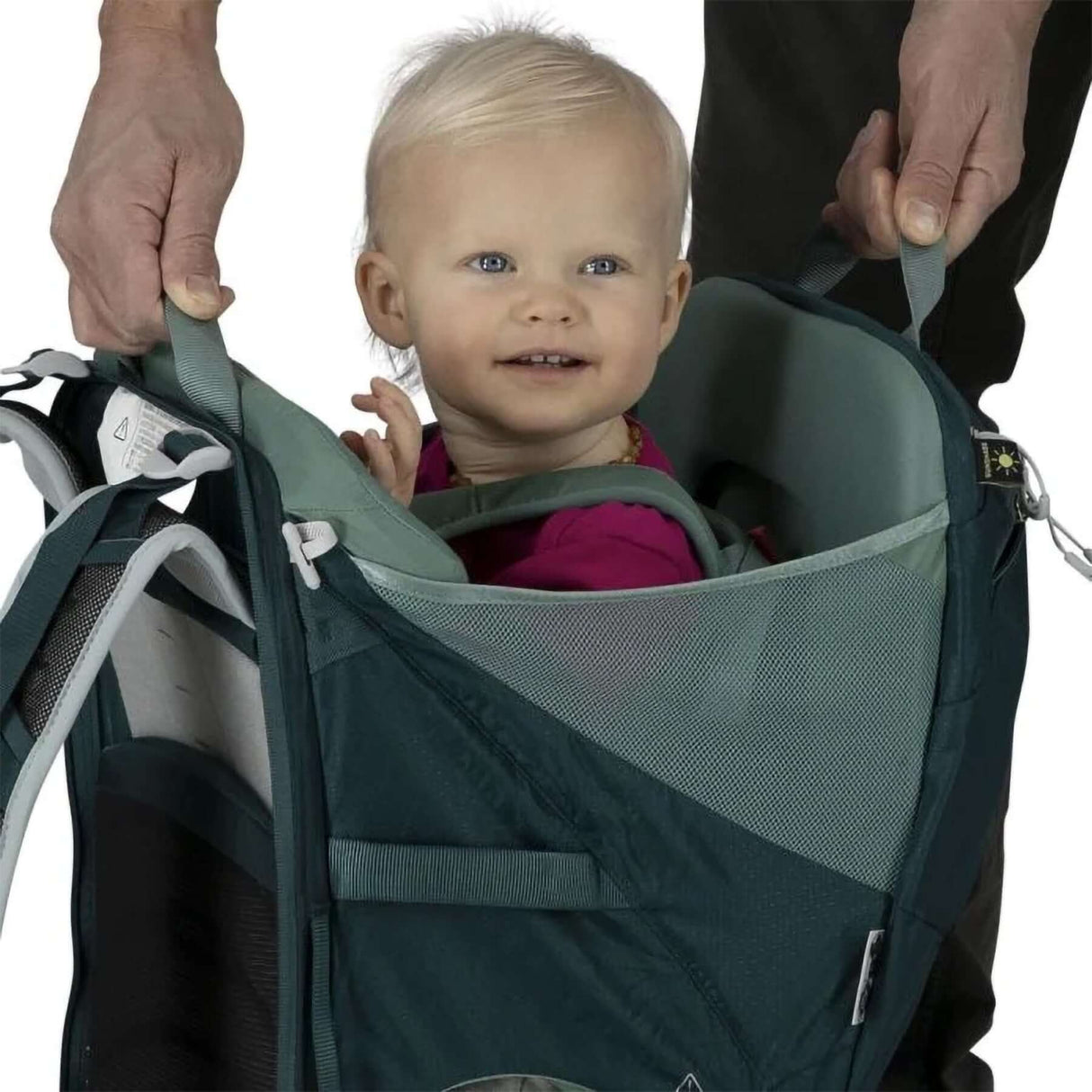 Osprey Poco LT Child Carrier Black - 53 Degrees North 