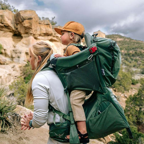 Osprey Poco Premium Child Carrier Koseret Green - 53 Degrees North 