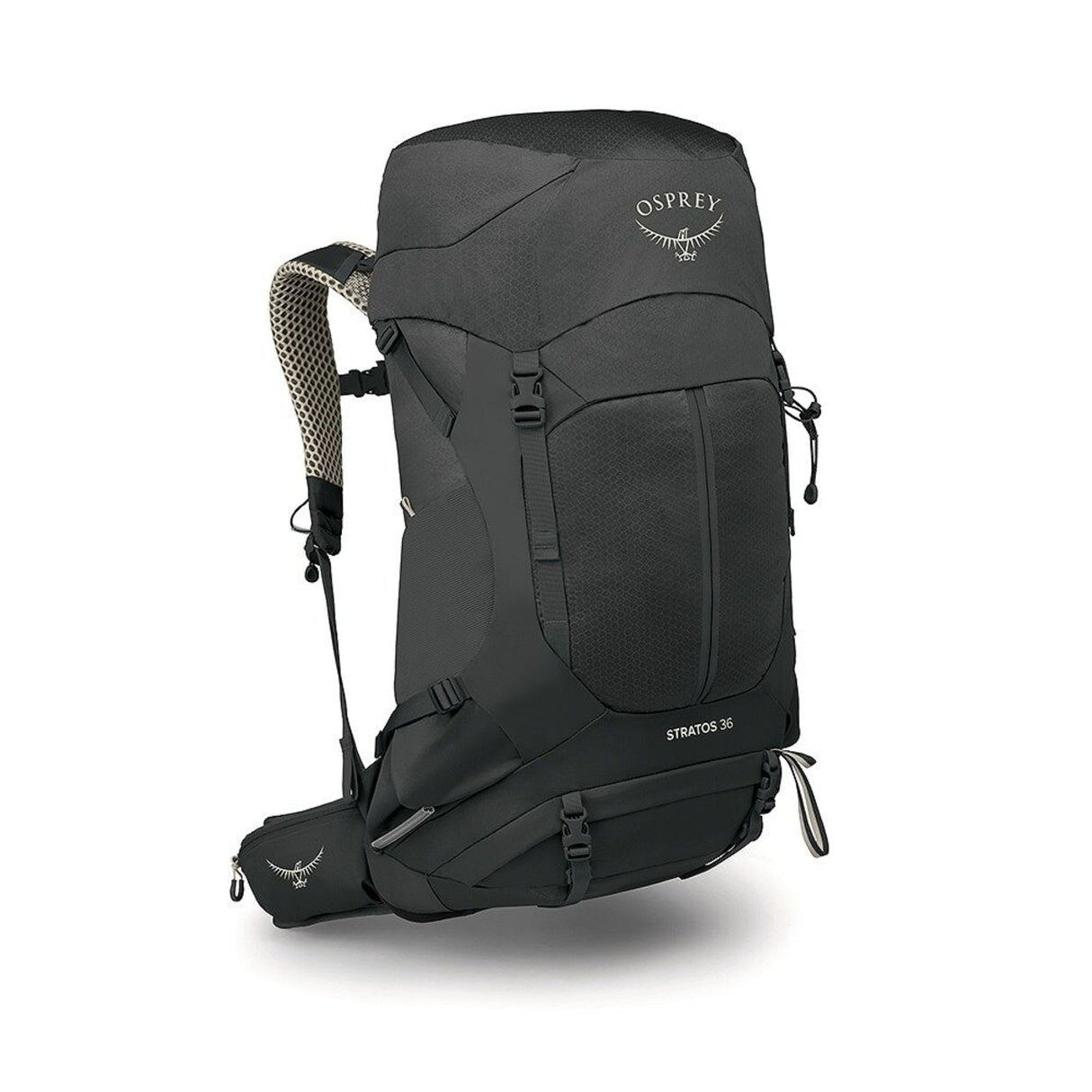 Osprey Stratos 36 Hiking Backpack Raven Black - 53 Degrees North 