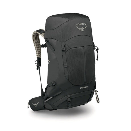 Osprey Stratos 36 Hiking Backpack Raven Black - 53 Degrees North 
