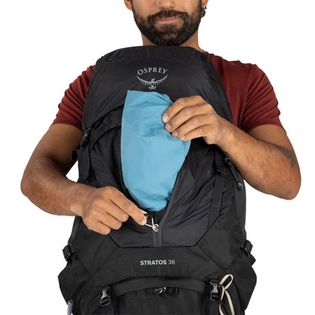 Osprey Stratos 36 Hiking Backpack Raven Black - 53 Degrees North 