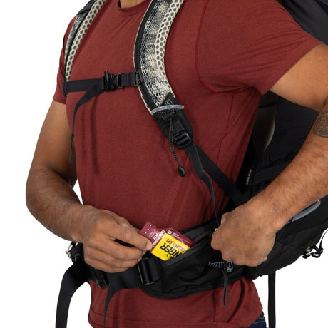Osprey Stratos 36 Hiking Backpack Raven Black - 53 Degrees North 