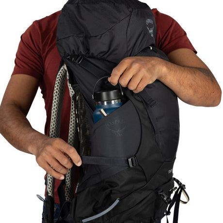 Osprey Stratos 36 Hiking Backpack Raven Black - 53 Degrees North 